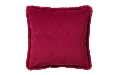 sierkussen Zaya 45x45 cm. Red plum