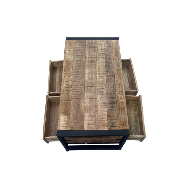 Britt salontafel met vier lades