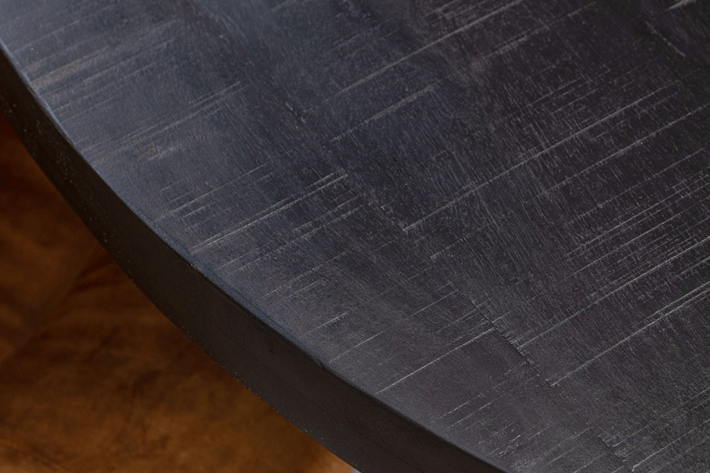 Denver eetkamertafel black | Rond